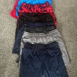Lot of 8 Athletic Works shorts boys Husky 10/12